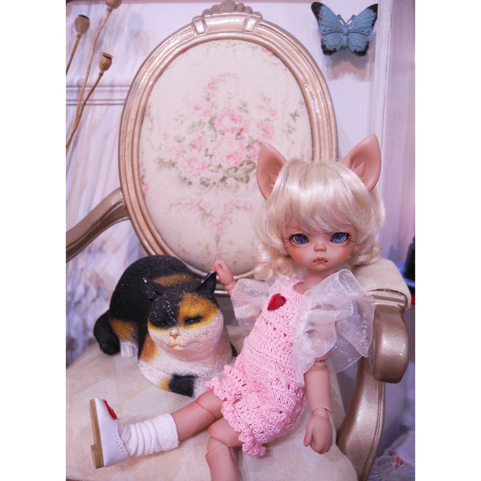 【Fatiao Doll Shop】FWF-400 娃用假髮 多色 / 4-5吋 BJD 8分 12分 iMda1.7