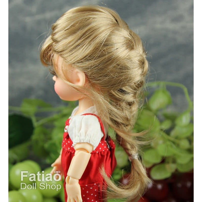 【Fatiao Doll Shop】FWF-413 娃用假髮 多色 / 5-6吋 BJD 8分