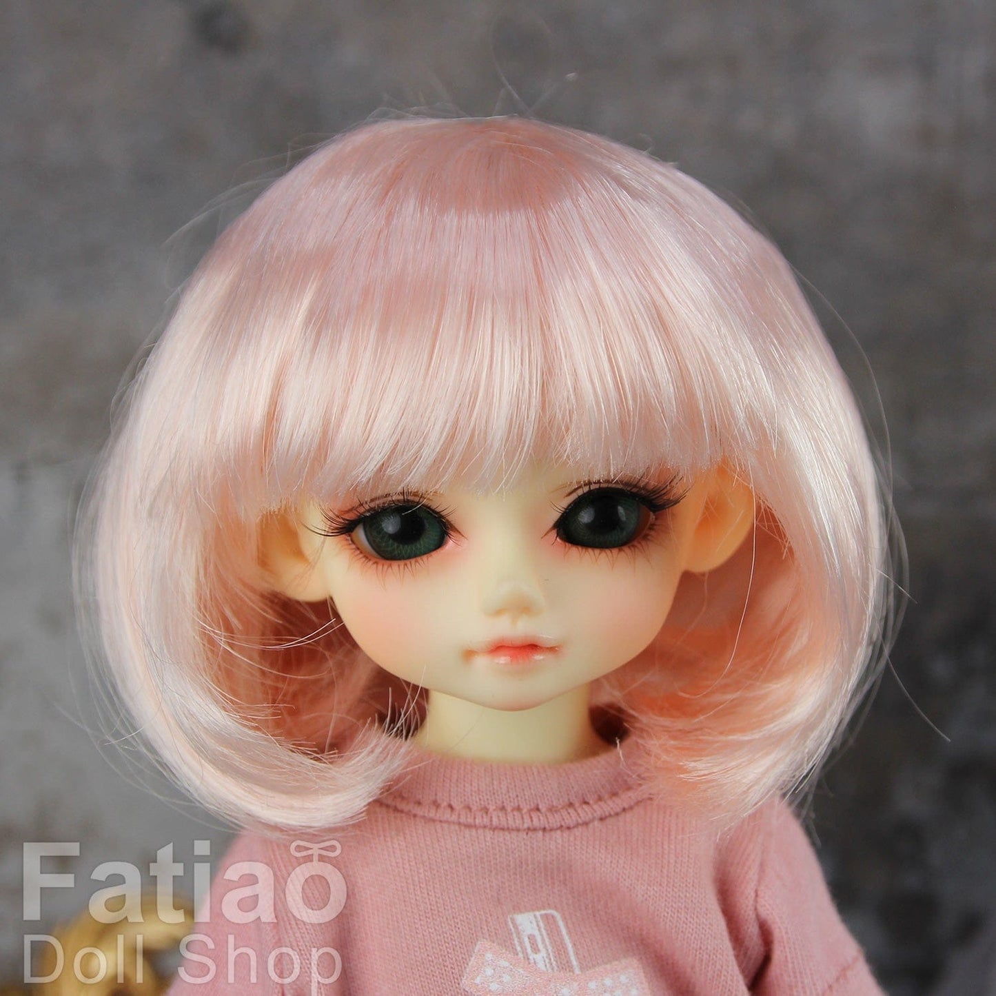 【Fatiao Doll Shop】FWF-478 娃用假髮 多色 / 6-7吋 BJD 6分 iMda2.6