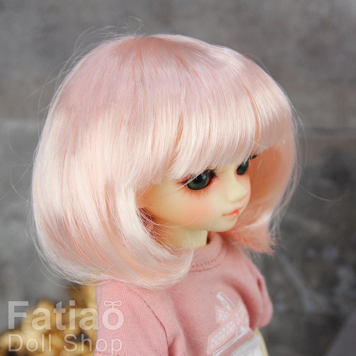 【Fatiao Doll Shop】FWF-478 娃用假髮 多色 / 6-7吋 BJD 6分 iMda2.6