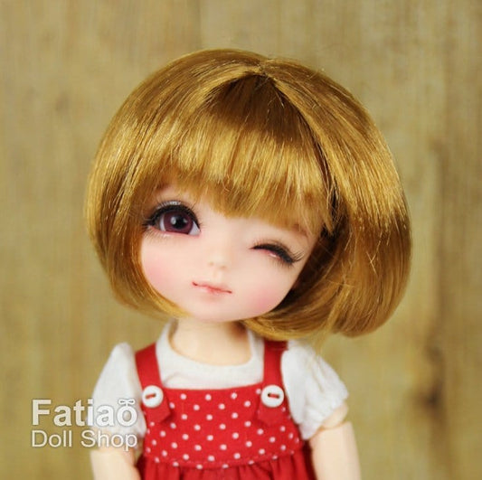 【Fatiao Doll Shop】FWF-502 娃用假髮 多色 / 5-6吋 BJD 8分