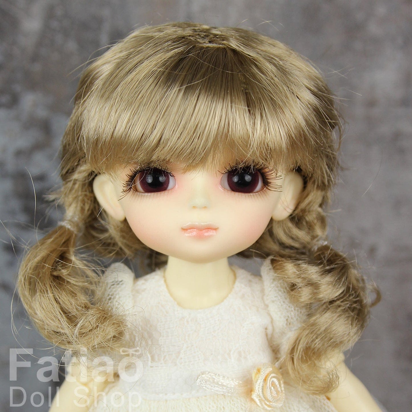 【Fatiao Doll Shop】FWF-571 娃用假髮 多色 / 5-6吋 BJD 8分