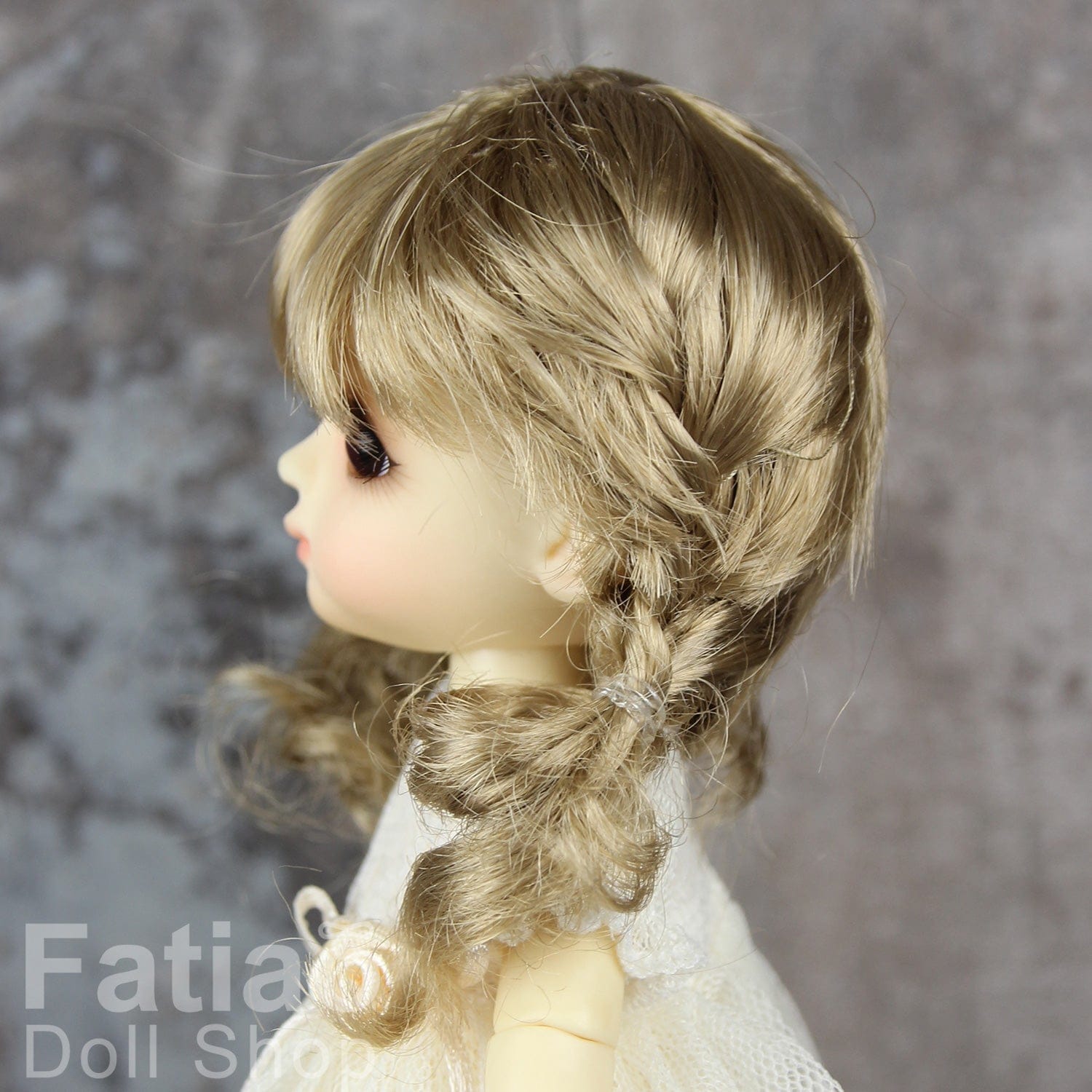 【Fatiao Doll Shop】FWF-571 娃用假髮 多色 / 5-6吋 BJD 8分