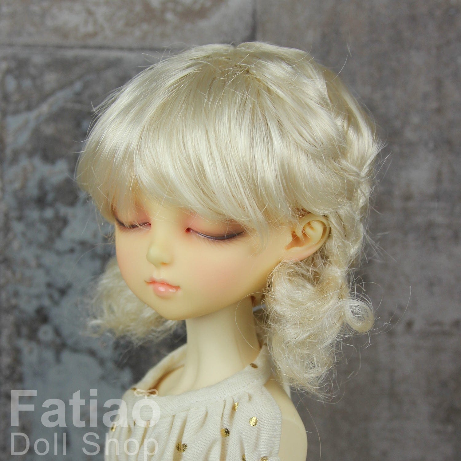 【Fatiao Doll Shop】FWF-571 娃用假髮 多色 / 7-8吋 BJD 4分 iMda3.0