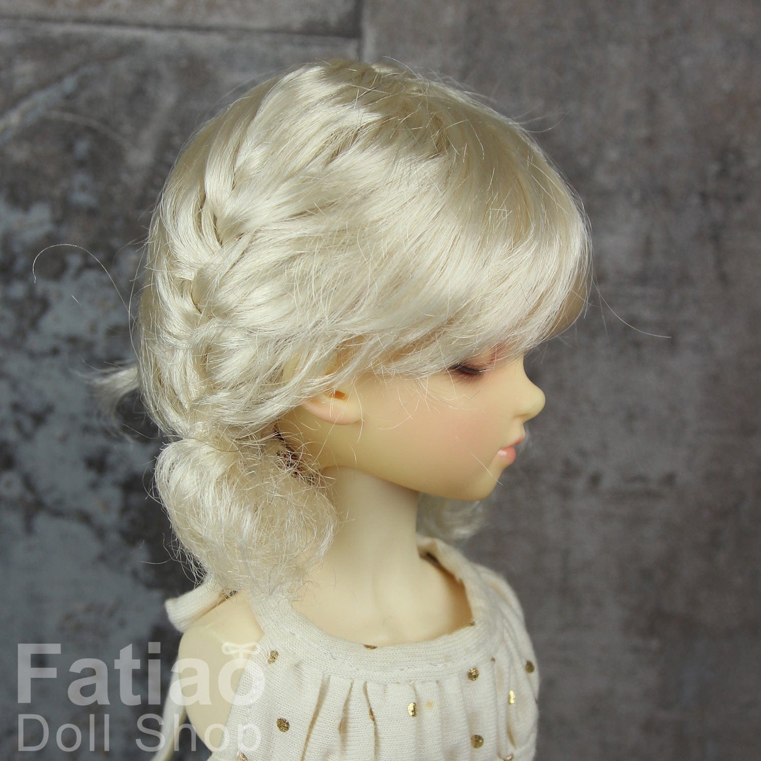 【Fatiao Doll Shop】FWF-571 娃用假髮 多色 / 7-8吋 BJD 4分 iMda3.0