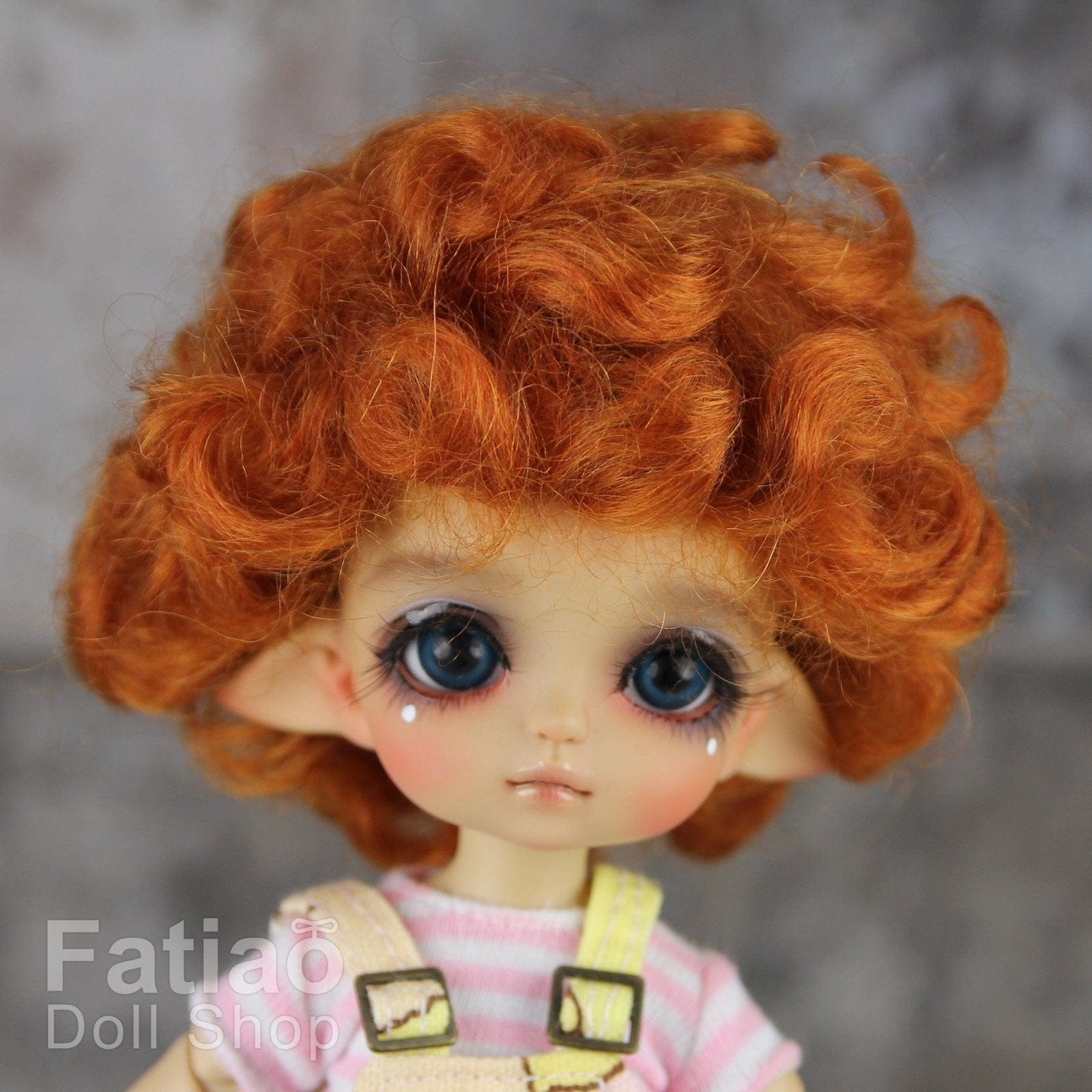 【Fatiao Doll Shop】FWF-574M 娃用假髮 多色 / 5-6吋 BJD 8分