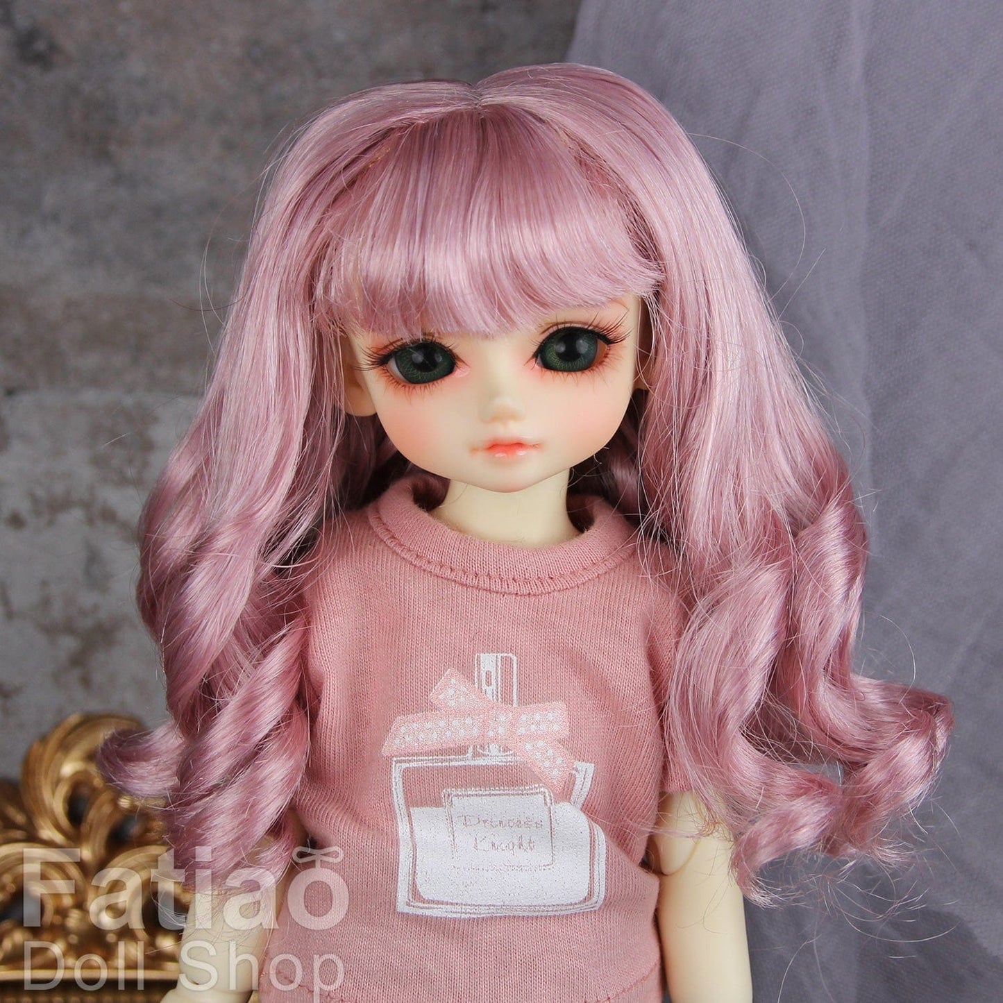 【Fatiao Doll Shop】FWF-627 娃用假髮 多色 / 6-7吋 BJD 6分