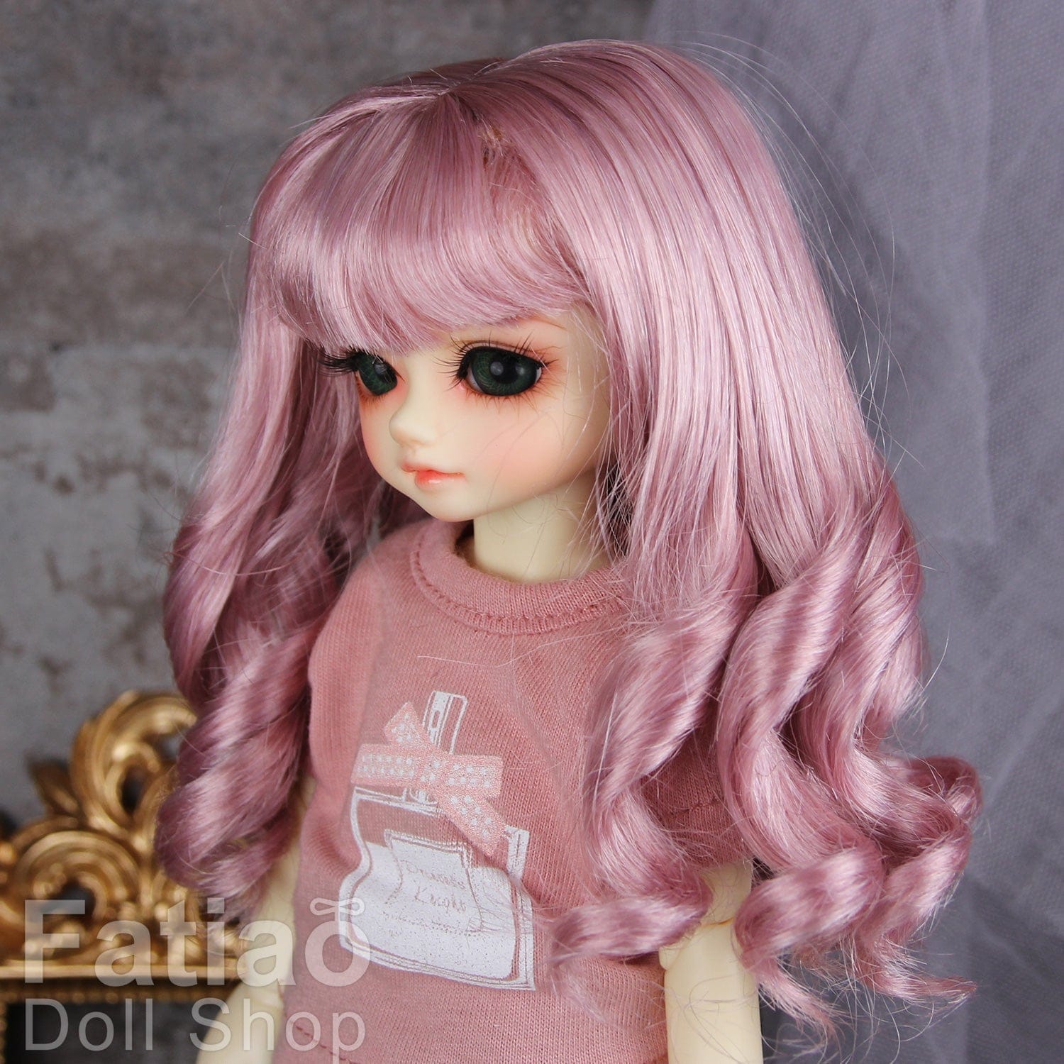 【Fatiao Doll Shop】FWF-627 娃用假髮 多色 / 6-7吋 BJD 6分