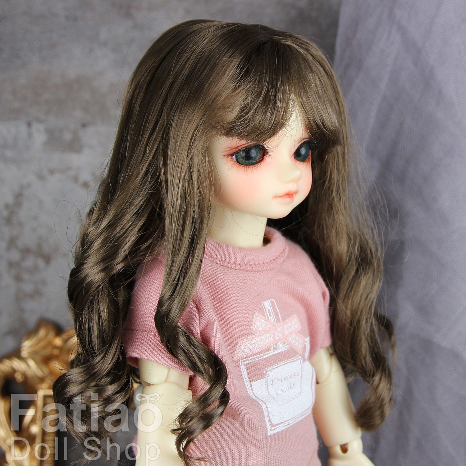 【Fatiao Doll Shop】FWF-627 娃用假髮 多色 / 6-7吋 BJD 6分