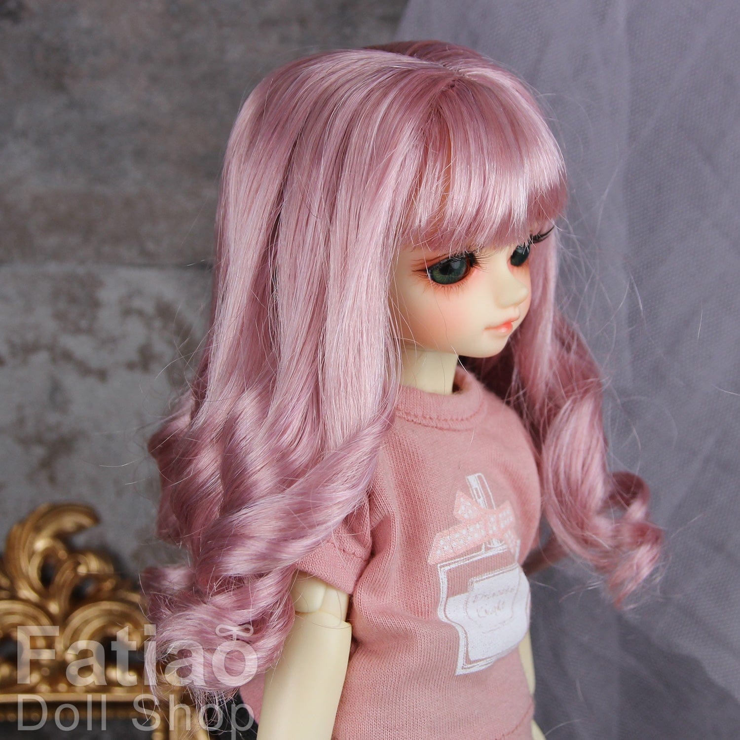 【Fatiao Doll Shop】FWF-627 娃用假髮 多色 / 6-7吋 BJD 6分