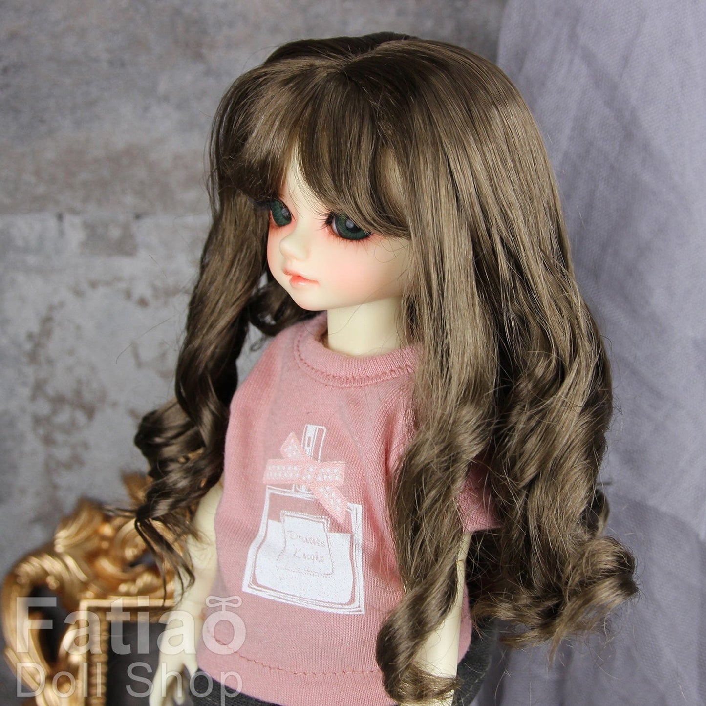 【Fatiao Doll Shop】FWF-627 娃用假髮 多色 / 6-7吋 BJD 6分