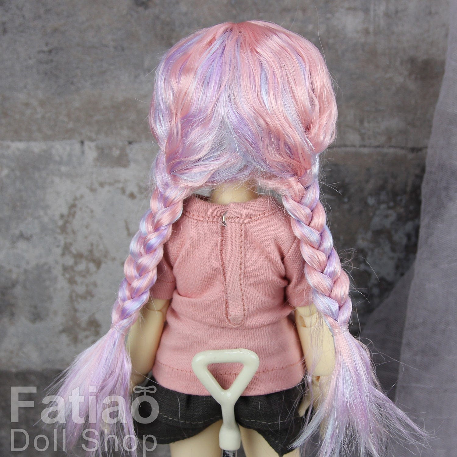 【Fatiao Doll Shop】FWF-691 娃用假髮 多色 / 6-7吋 BJD 6分 iMda2.6