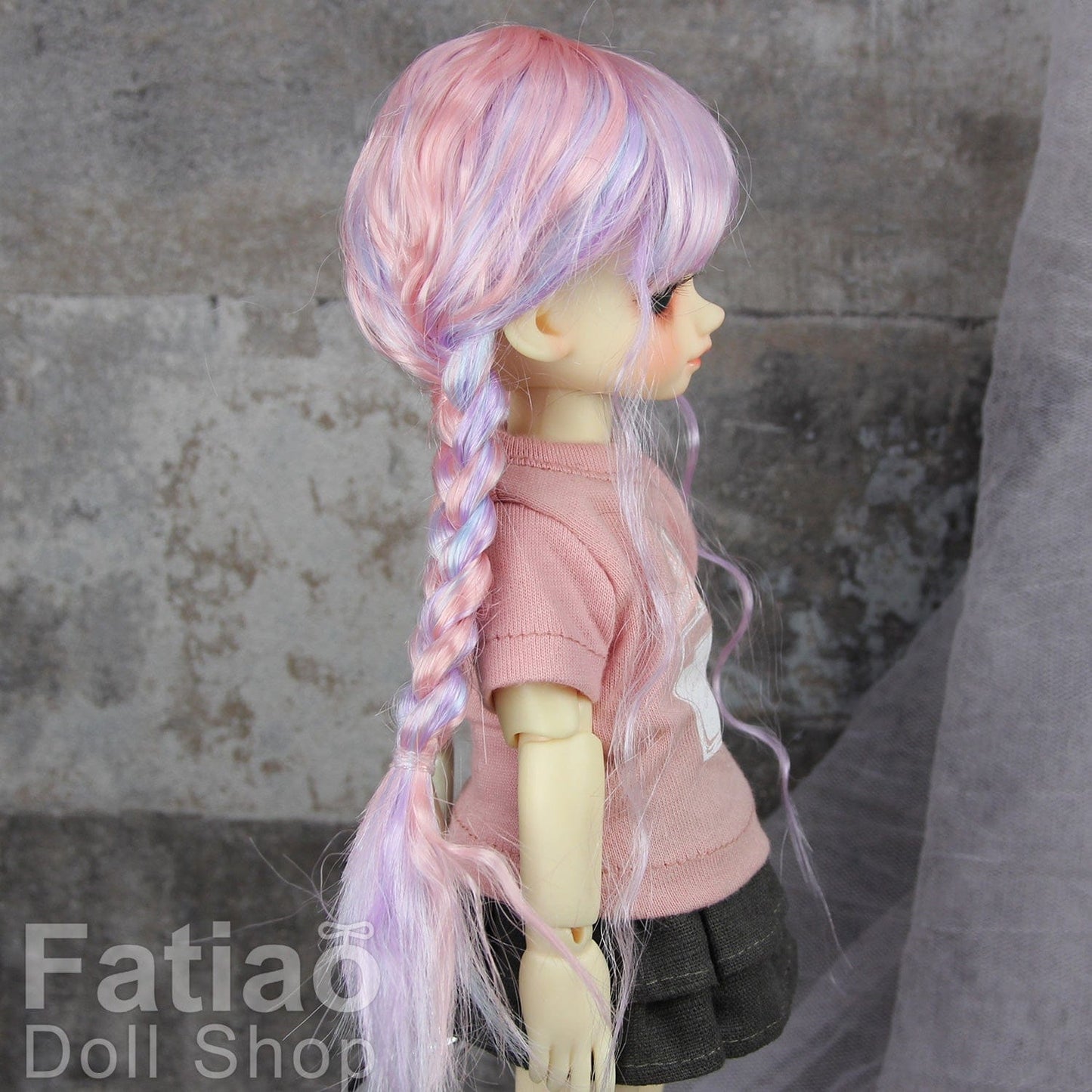 【Fatiao Doll Shop】FWF-691 娃用假髮 多色 / 6-7吋 BJD 6分 iMda2.6