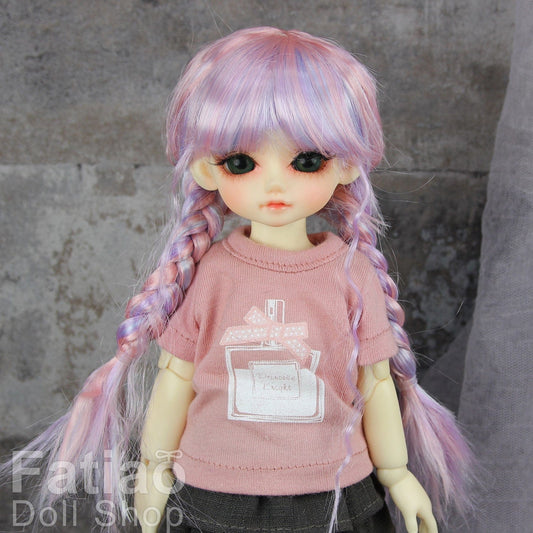 【Fatiao Doll Shop】FWF-691 娃用假髮 多色 / 6-7吋 BJD 6分 iMda2.6