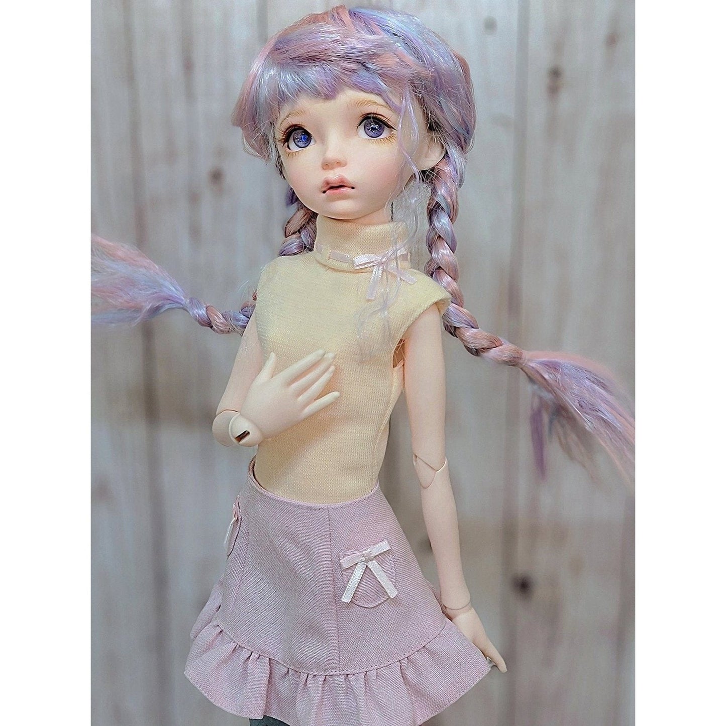 【Fatiao Doll Shop】FWF-691 娃用假髮 多色 / 8-9吋 BJD DD 3分