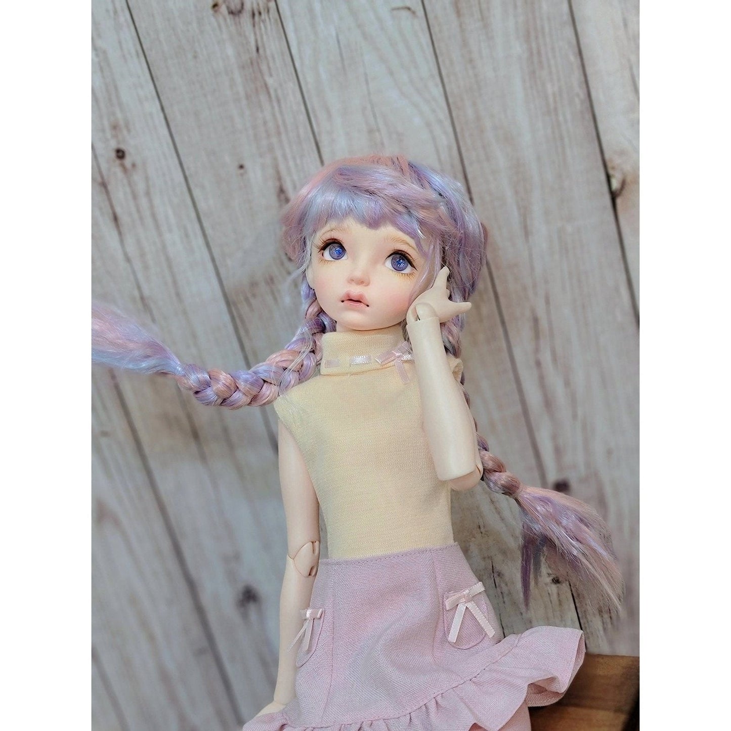 【Fatiao Doll Shop】FWF-691 娃用假髮 多色 / 8-9吋 BJD DD 3分