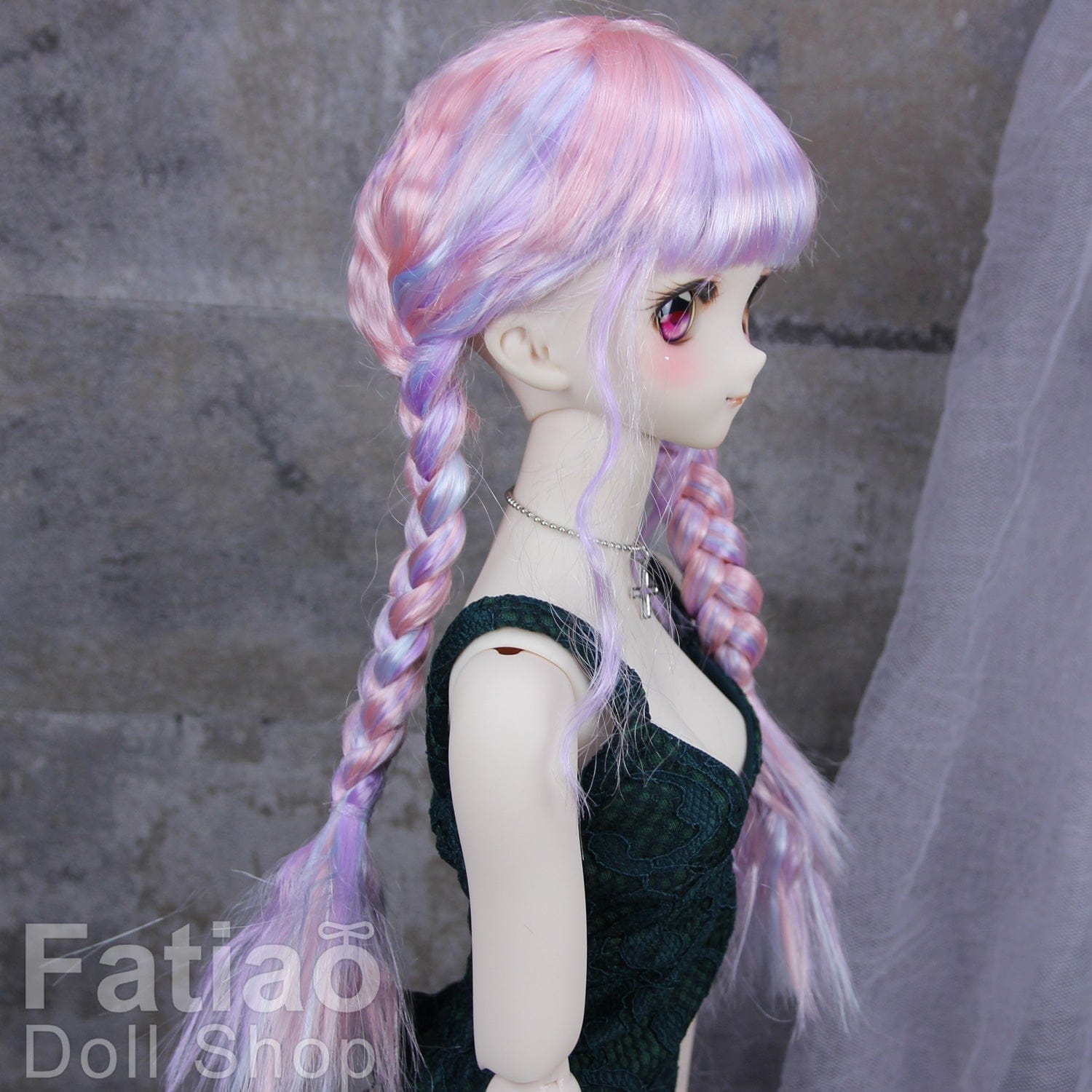 【Fatiao Doll Shop】FWF-691 娃用假髮 多色 / 8-9吋 BJD DD 3分