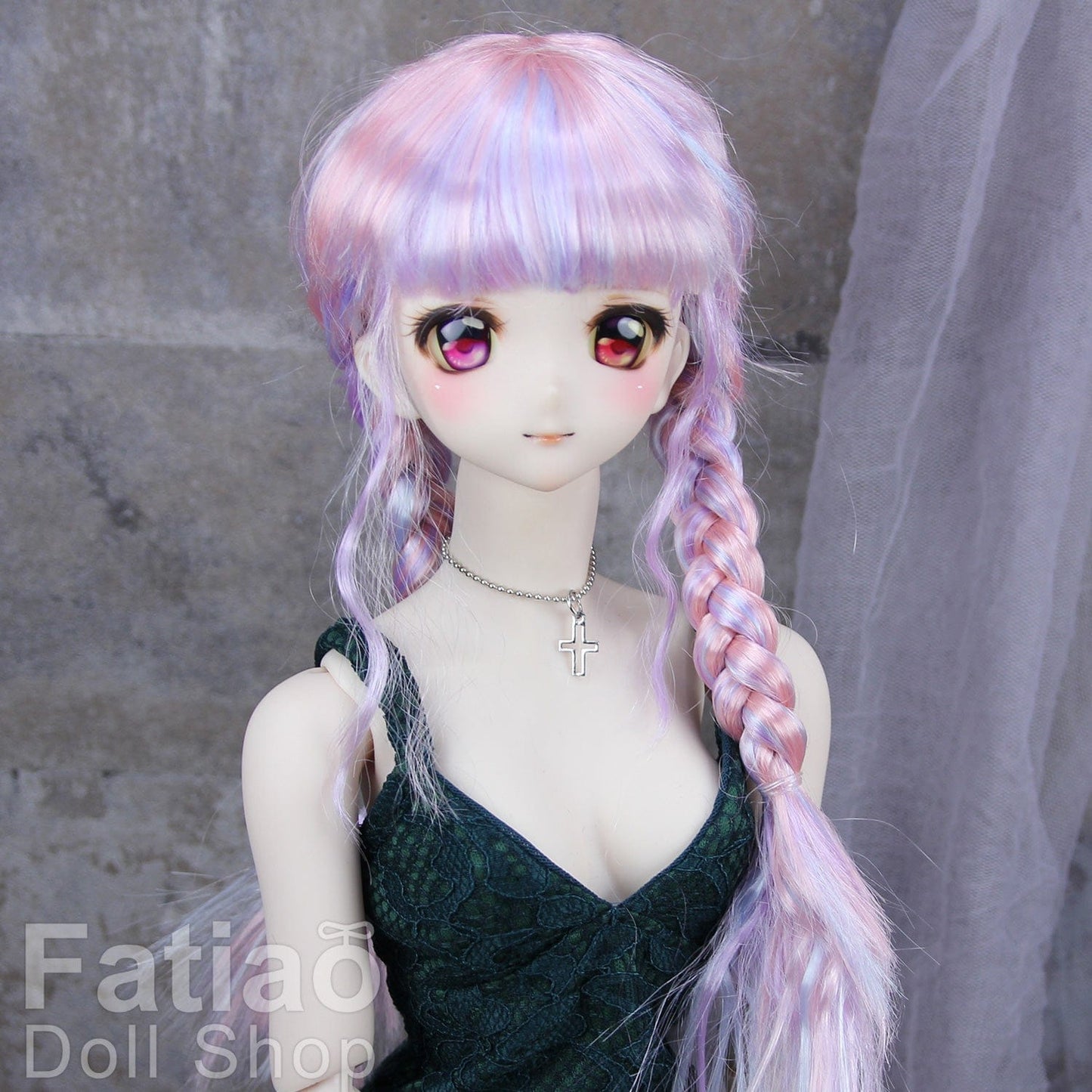 【Fatiao Doll Shop】FWF-691 娃用假髮 多色 / 8-9吋 BJD DD 3分