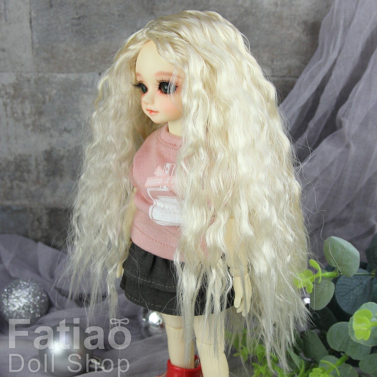 【Fatiao Doll Shop】FWF-706 娃用假髮 多色 / 6-7吋 BJD 6分 iMda2.6