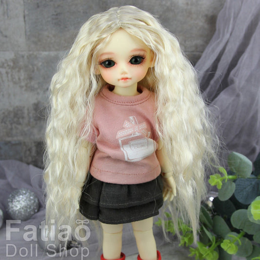 【Fatiao Doll Shop】FWF-706 娃用假髮 多色 / 6-7吋 BJD 6分 iMda2.6