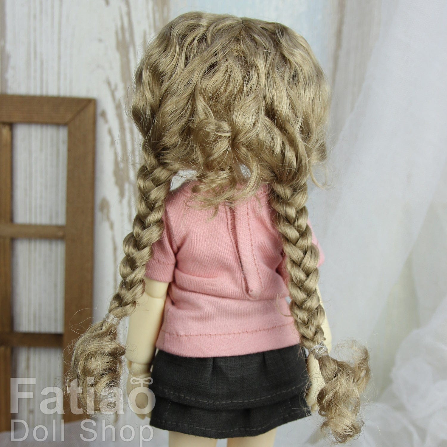 【Fatiao Doll Shop】FWF-723 娃用假髮 多色 / 6-7吋 BJD 6分 iMda2.6