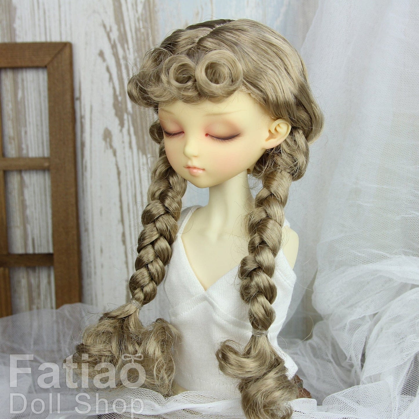 【Fatiao Doll Shop】FWF-723 娃用假髮 多色 / 7-8吋 BJD 4分 iMda3.0