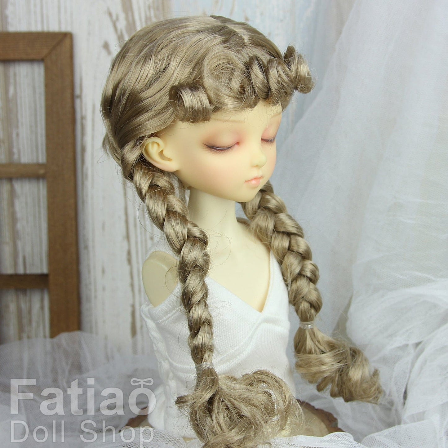 【Fatiao Doll Shop】FWF-723 娃用假髮 多色 / 7-8吋 BJD 4分 iMda3.0