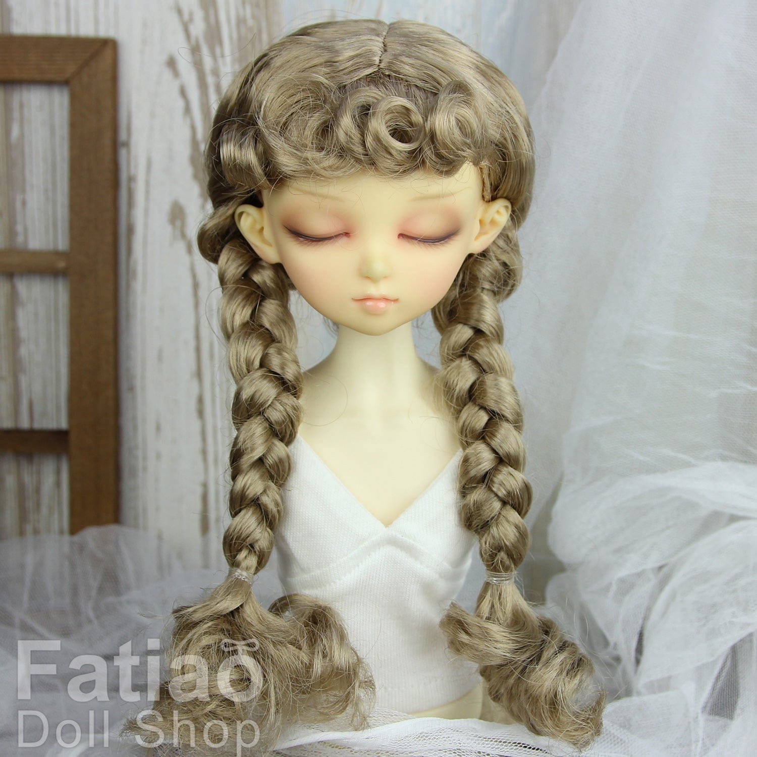 【Fatiao Doll Shop】FWF-723 娃用假髮 多色 / 7-8吋 BJD 4分 iMda3.0