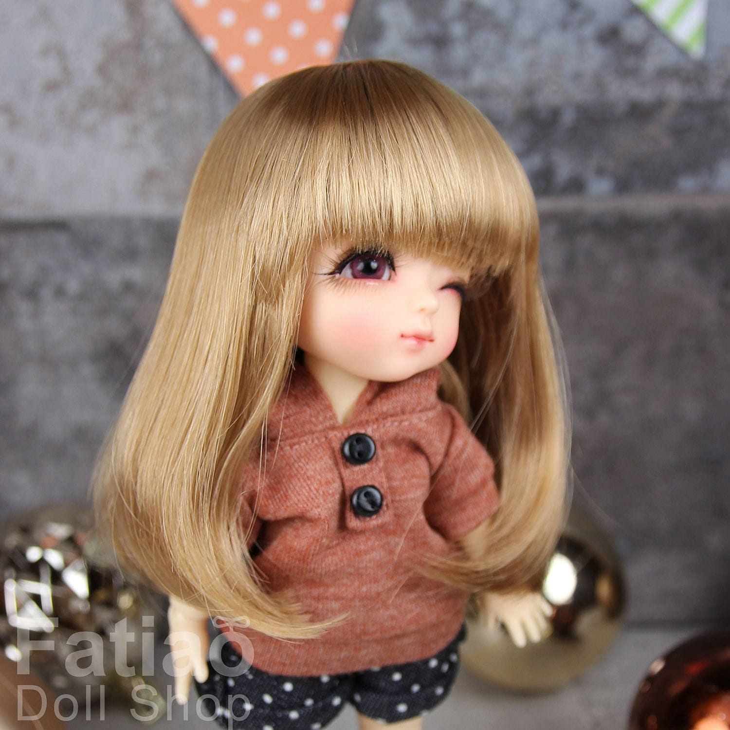 【Fatiao Doll Shop】FWF- 娃用假髮 多色 BJD