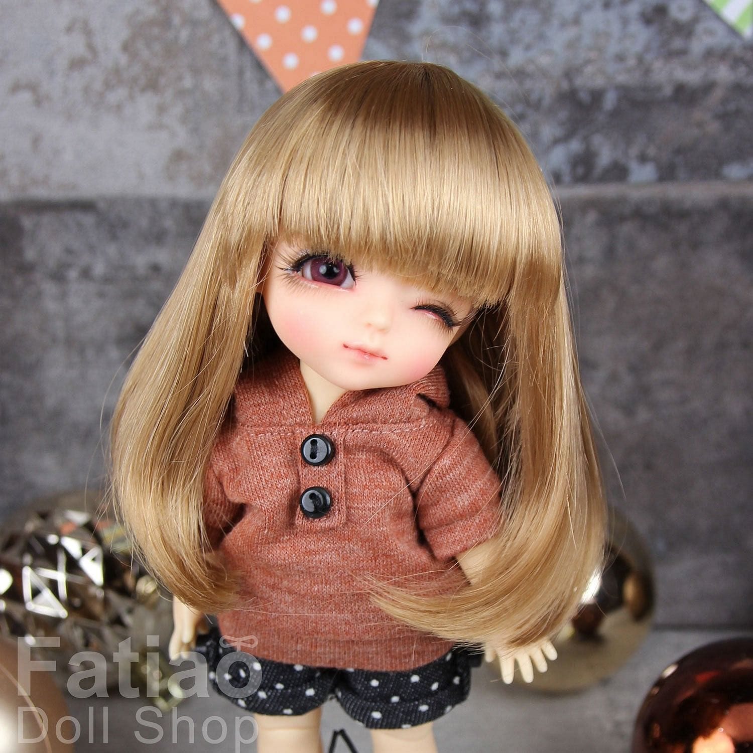 【Fatiao Doll Shop】FWF- 娃用假髮 多色 BJD