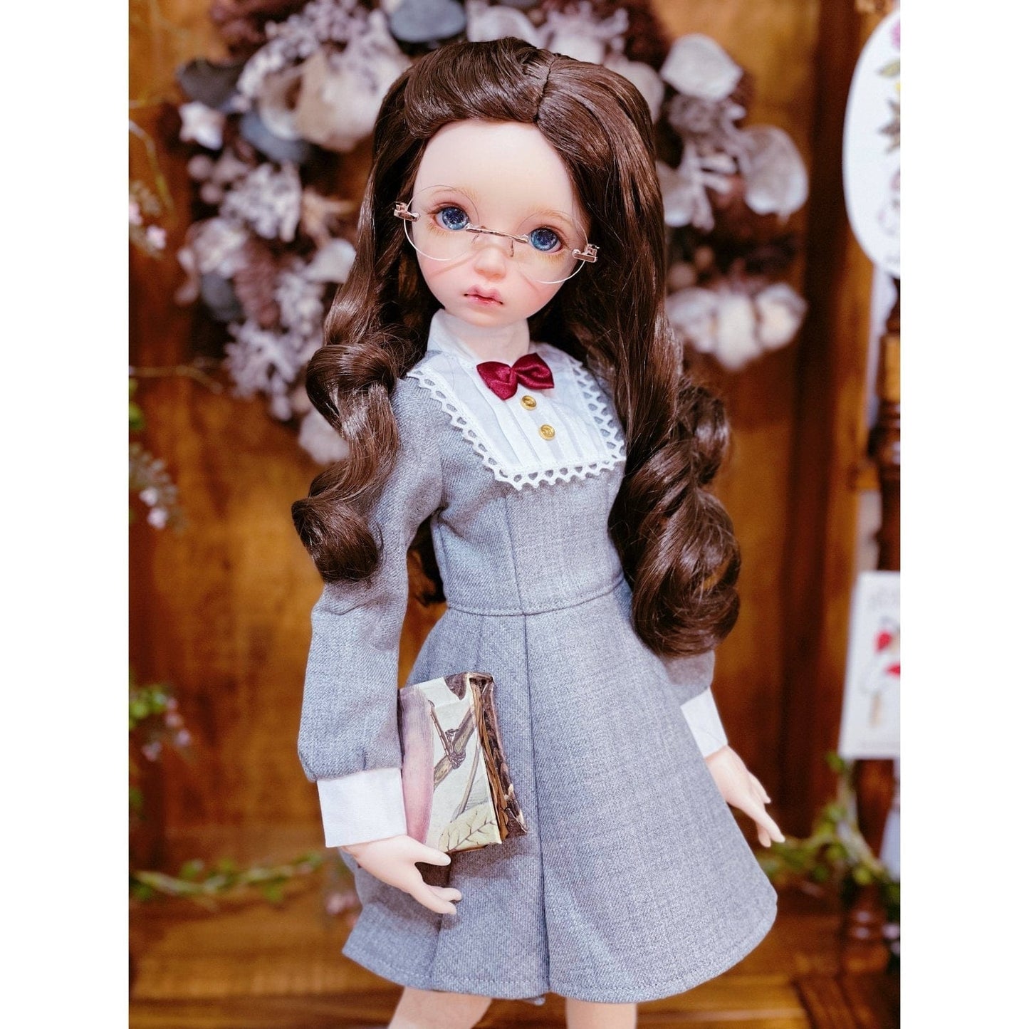 【Fatiao Doll Shop】FWF-433 ベビーウィッグ マルチカラー/8-9インチ BJD DD 3点