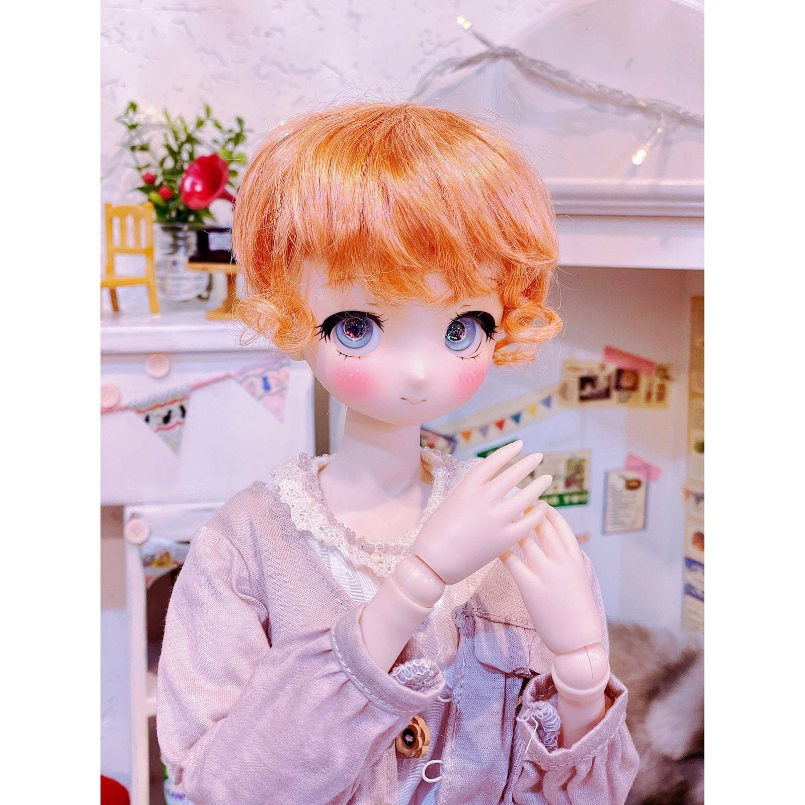 【Fatiao Doll Shop】FWF- 娃用假髮 多色 BJD DD