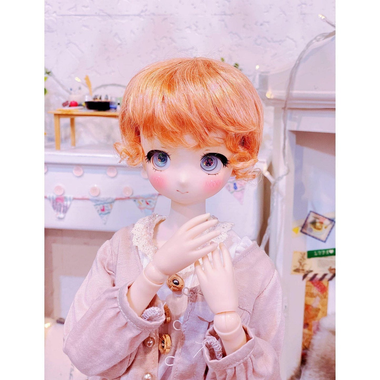 【Fatiao Doll Shop】FWF- 娃用假髮 多色 BJD DD