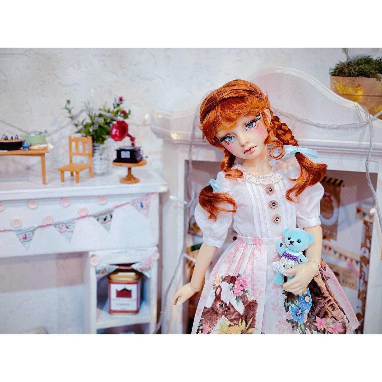 【Fatiao Doll Shop】FWF- 娃用假髮 多色 BJD DD MDD