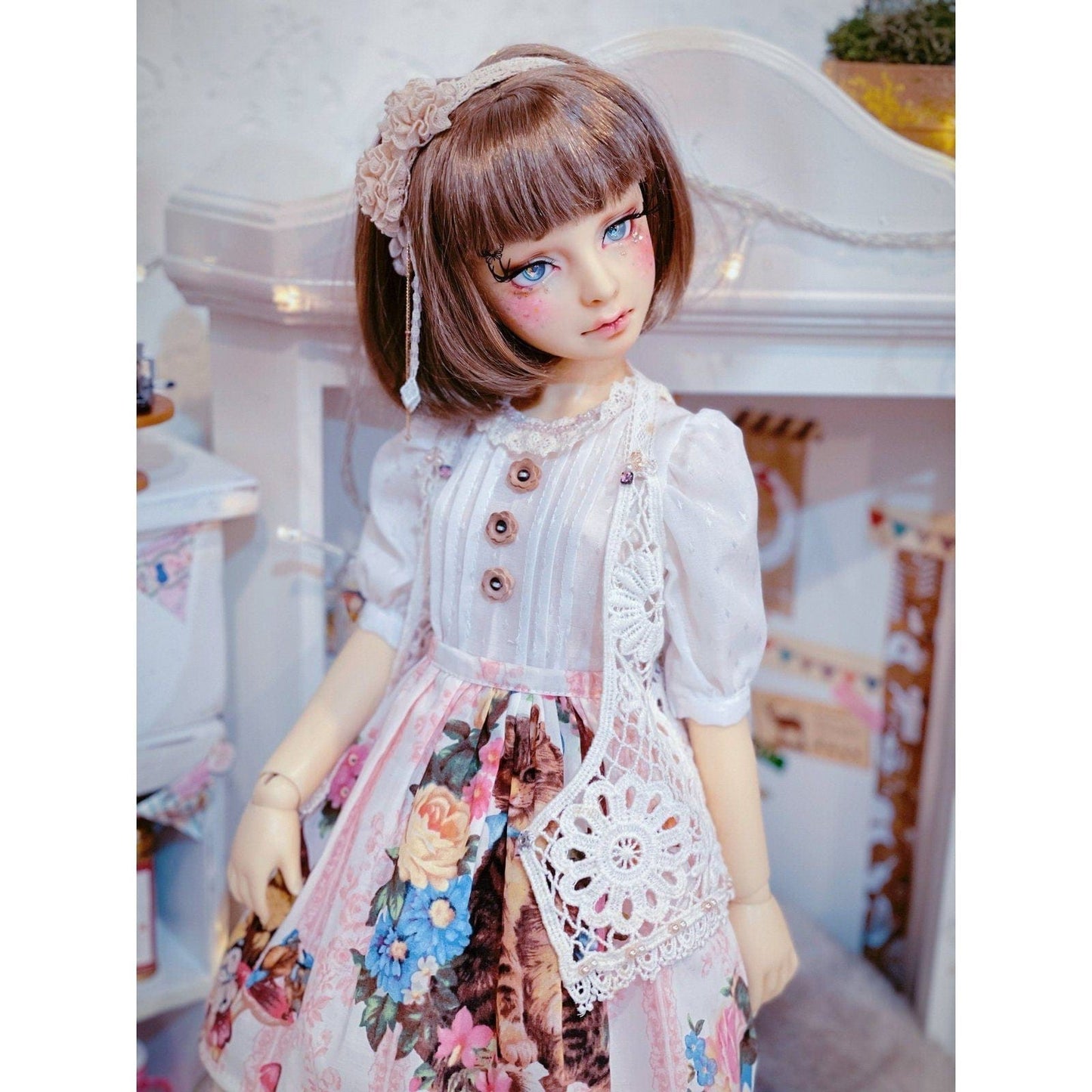 【Fatiao Doll Shop】FWF- 娃用假髮 多色 BJD DD MDD