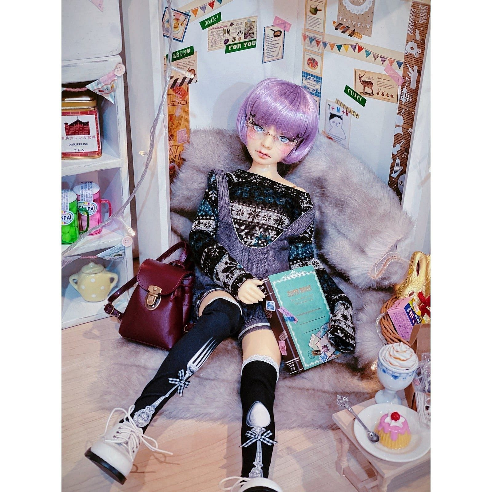 【Fatiao Doll Shop】FWF- 娃用假髮 多色 BJD DD MDD