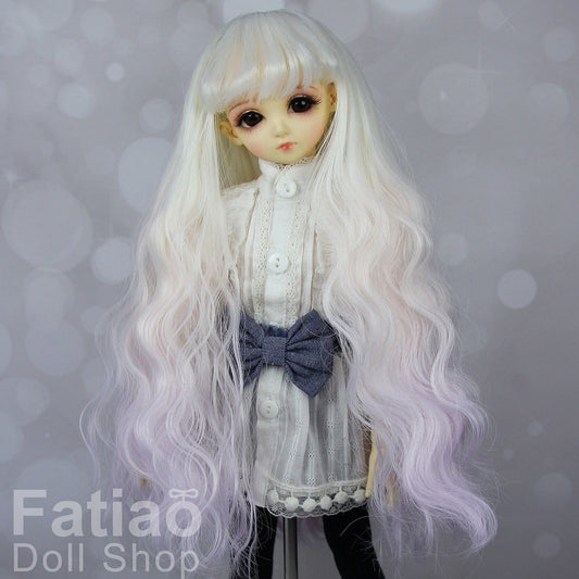 【Fatiao Doll Shop】FWS- 娃用假髮 淺粉紫 BJD
