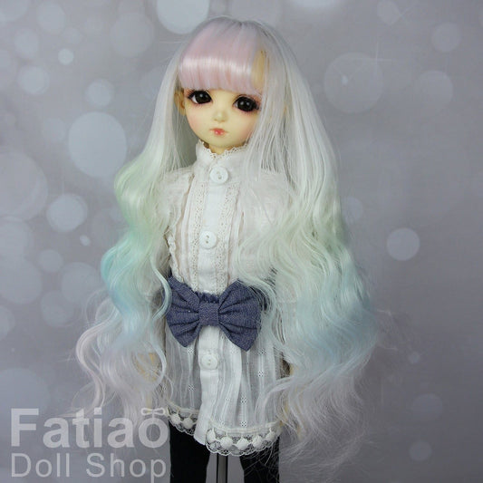 【Fatiao Doll Shop】FWS- 娃用假髮 多彩漸層 BJD