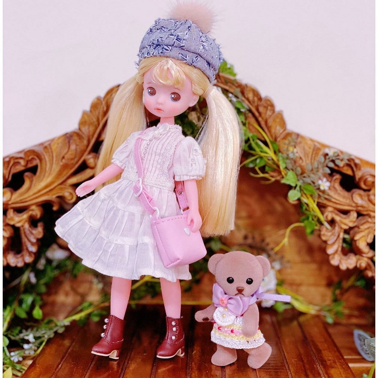 【Fatiao Doll Shop】珠扣高跟長靴 OB Blythe 花池 iraodoll