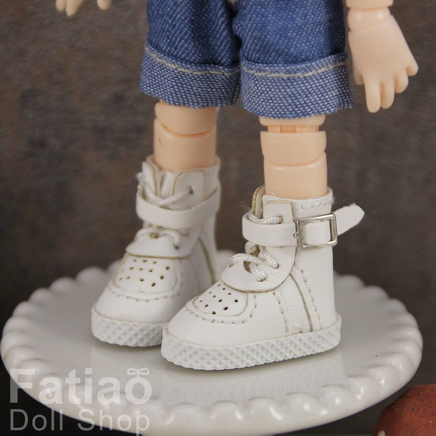 【Fatiao Doll Shop】高筒運動鞋 OB NeoBlythe 中布 花池