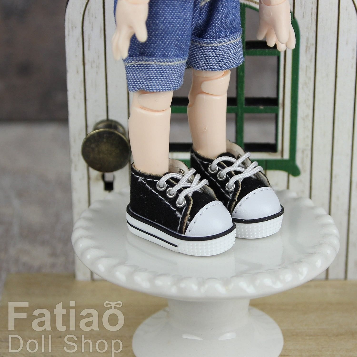 【Fatiao Doll Shop】休閒帆布鞋 OB NeoBlythe 中布 花池 momo