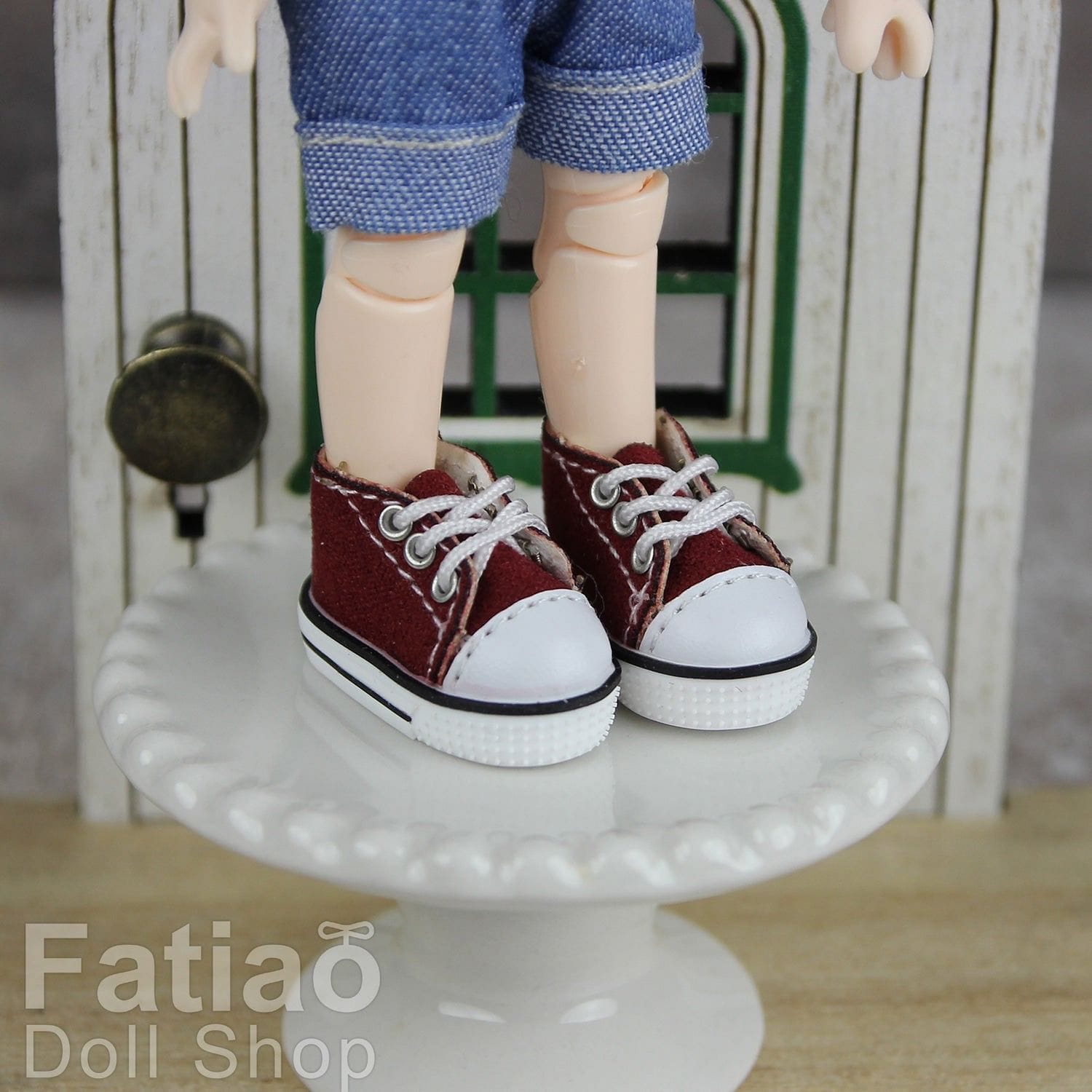 【Fatiao Doll Shop】休閒帆布鞋 OB NeoBlythe 中布 花池 momo