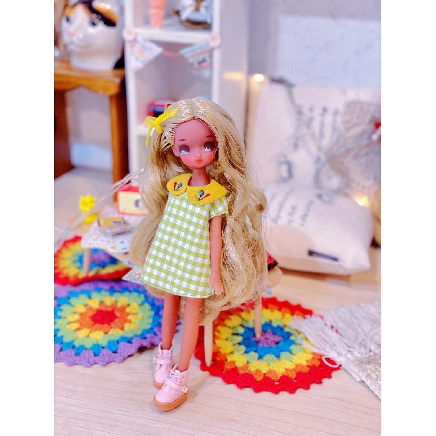 【Fatiao Doll Shop】扣帶馬丁靴 扣帶運動鞋 OB NeoBlythe 中布 花池 momoko