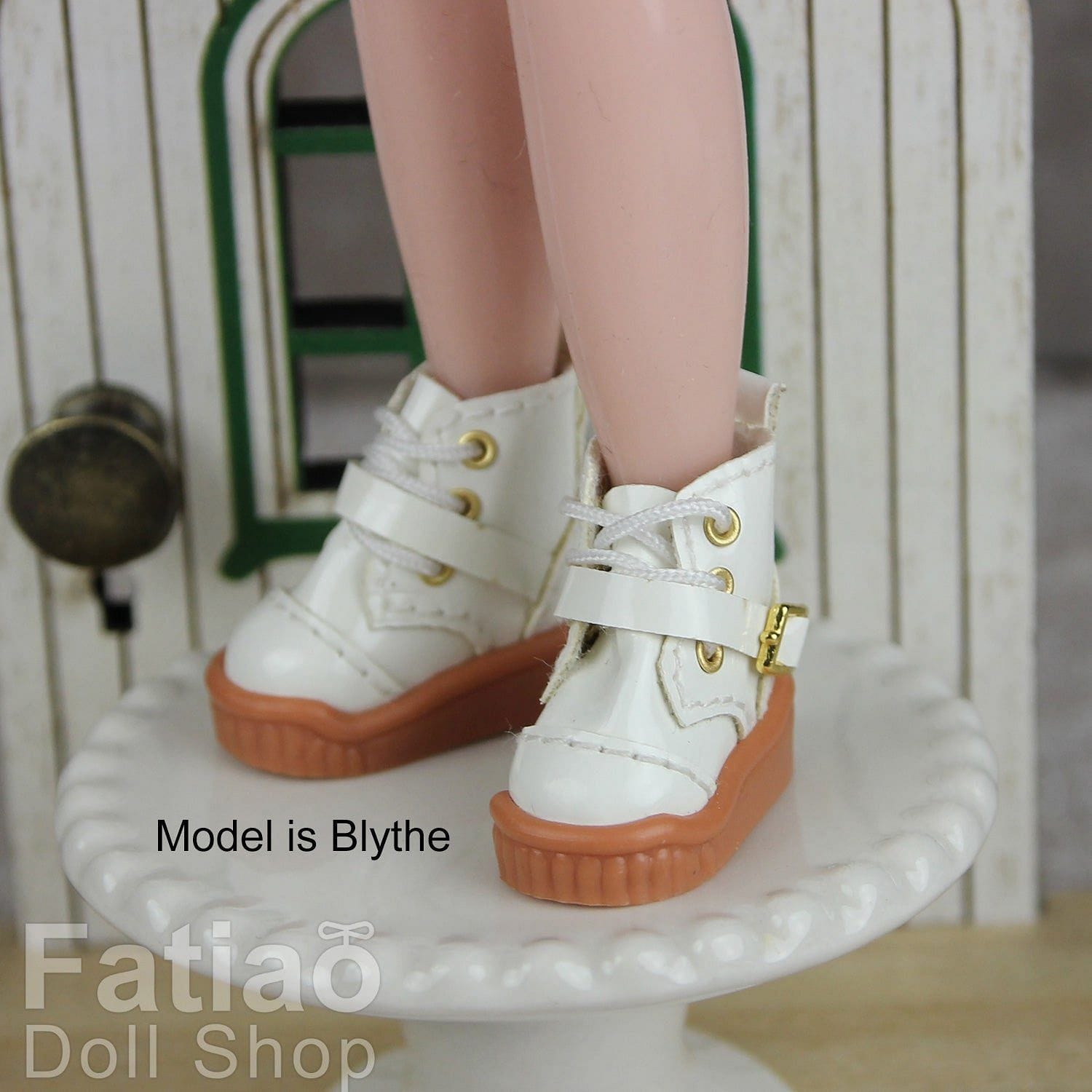 【Fatiao Doll Shop】扣帶馬丁靴 扣帶運動鞋 OB NeoBlythe 中布 花池 momoko