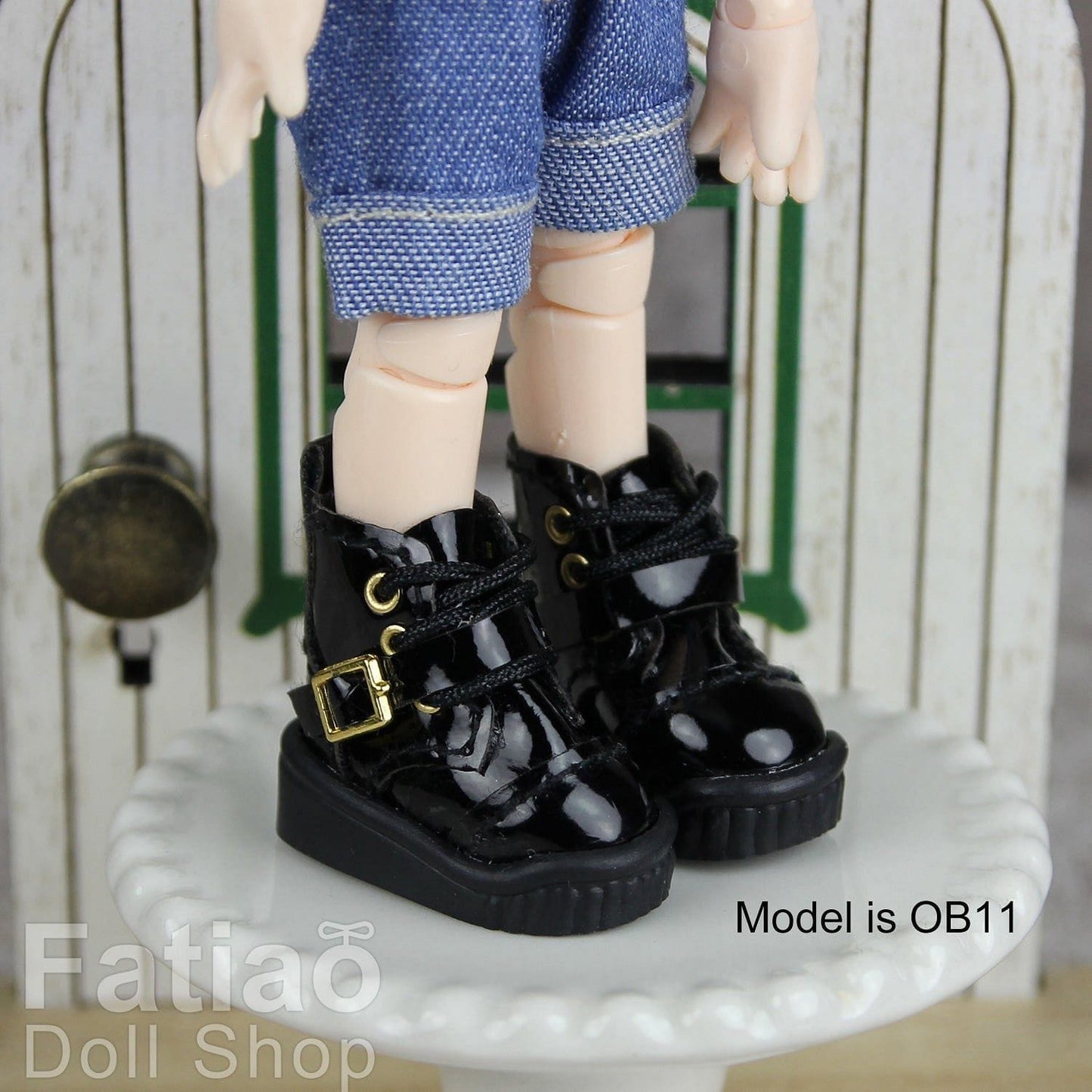 【Fatiao Doll Shop】扣帶馬丁靴 扣帶運動鞋 OB NeoBlythe 中布 花池 momoko