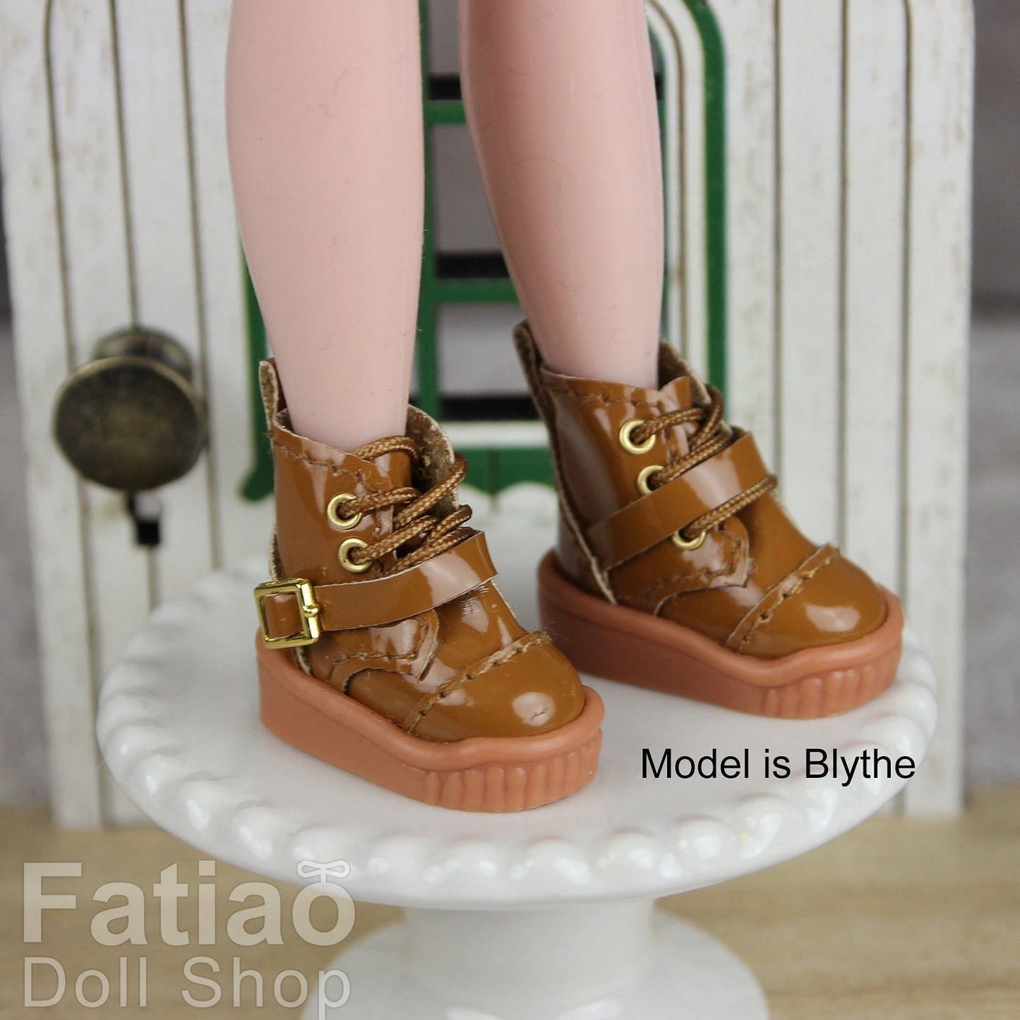 【Fatiao Doll Shop】扣帶馬丁靴 扣帶運動鞋 OB NeoBlythe 中布 花池 momoko
