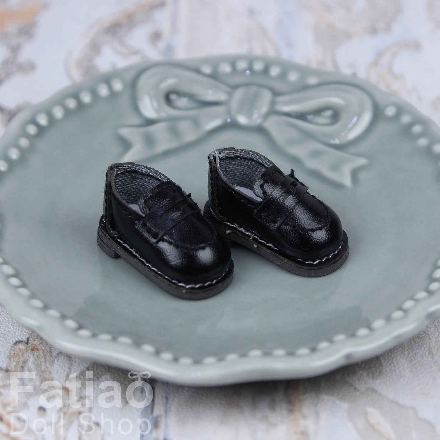 【Fatiao Doll Shop】學生皮鞋 樂福鞋 OB OBITSU