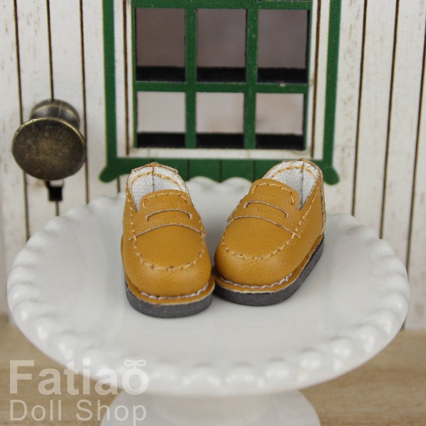 【Fatiao Doll Shop】學生皮鞋 樂福鞋 OB OBITSU