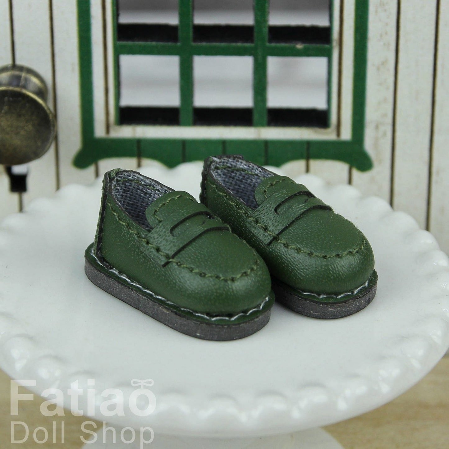 【Fatiao Doll Shop】學生皮鞋 樂福鞋 OB OBITSU