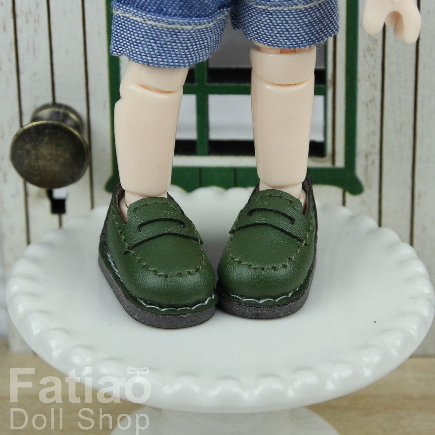 【Fatiao Doll Shop】學生皮鞋 樂福鞋 OB OBITSU